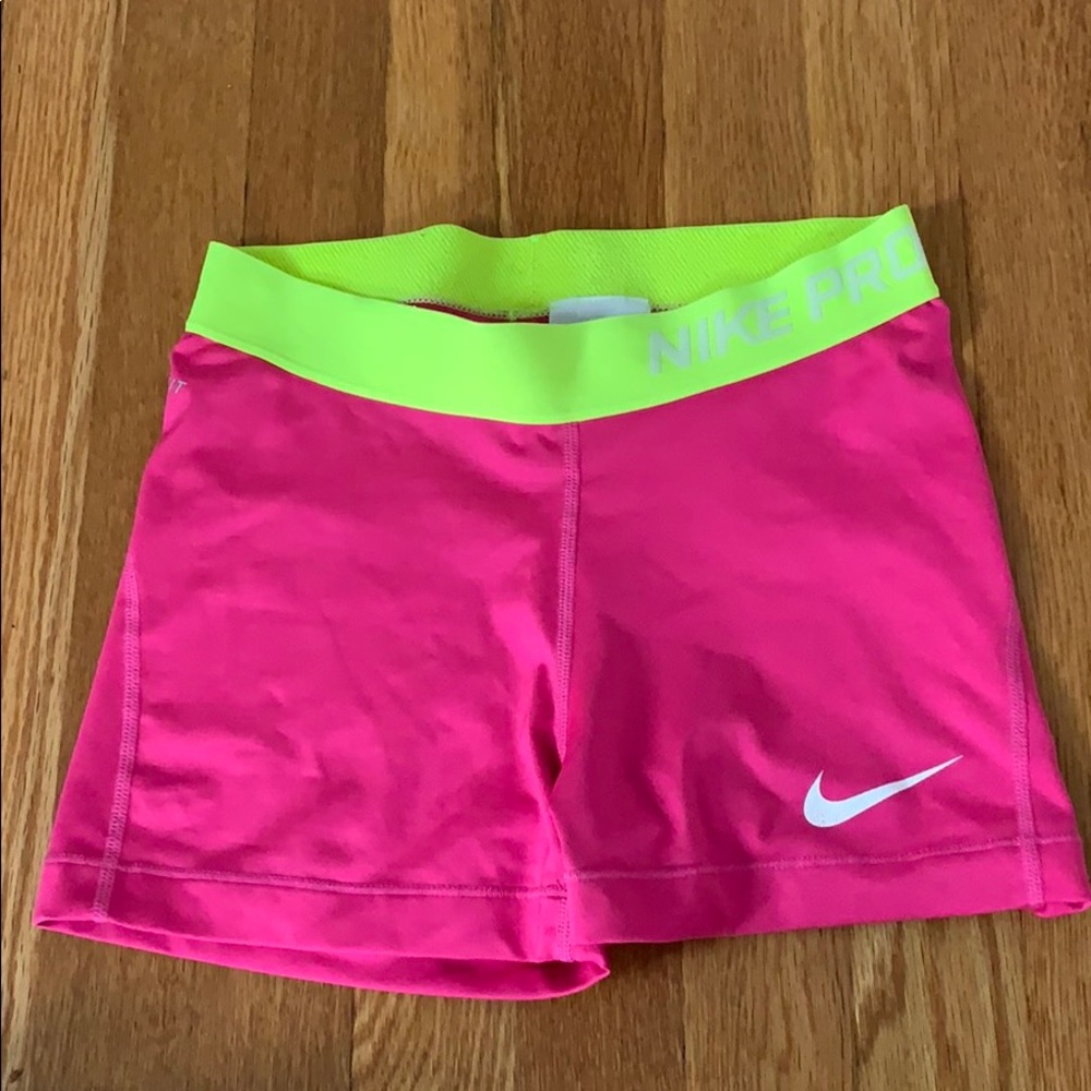 Nike Pro spandex shorts
